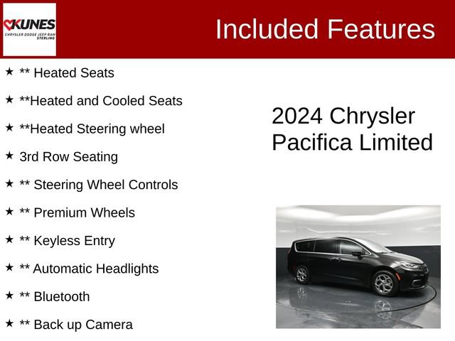 Certified 2024 Chrysler Pacifica Limited FWD image 3