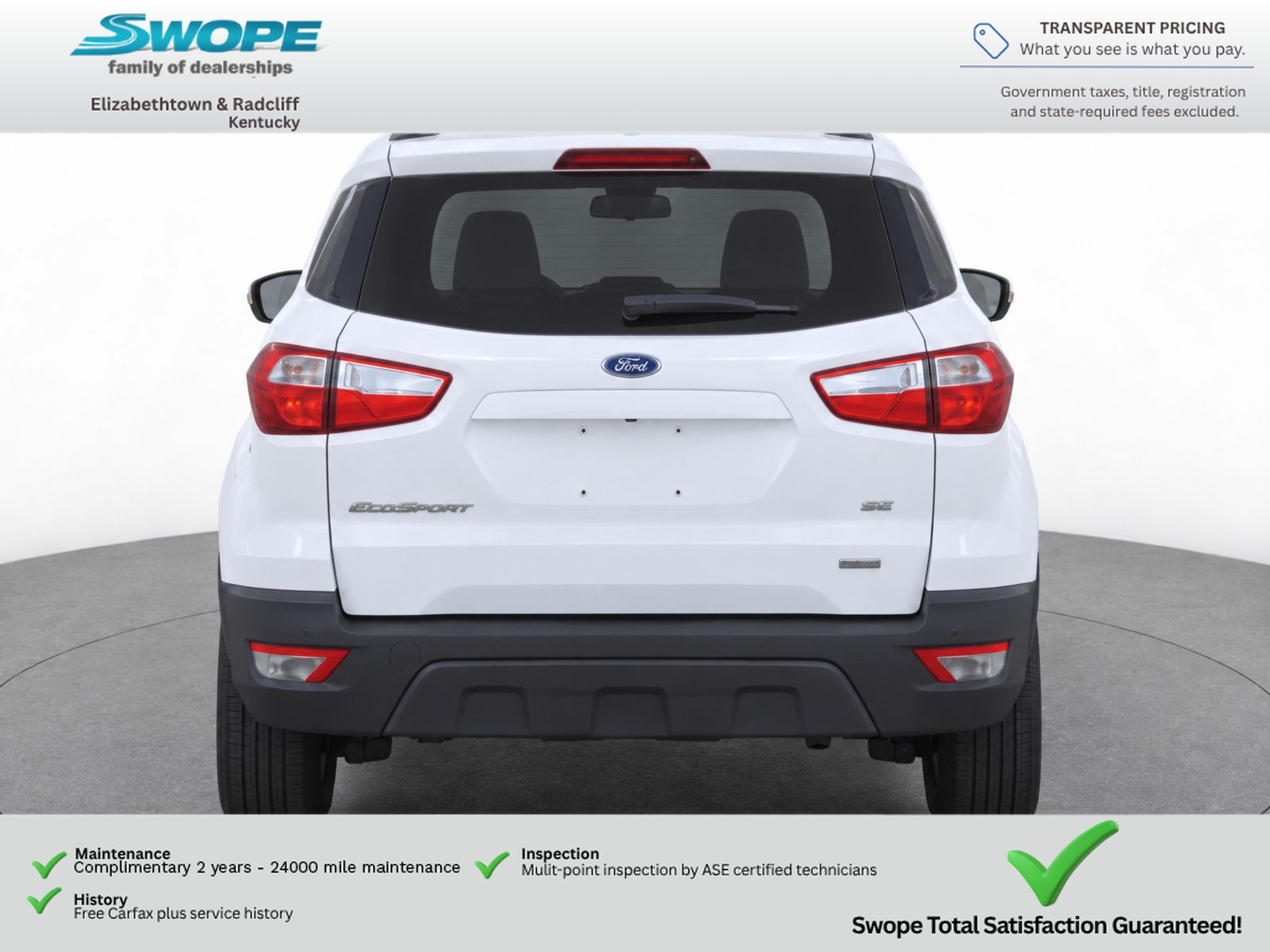 Used 2018 Ford EcoSport SE FWD image 6