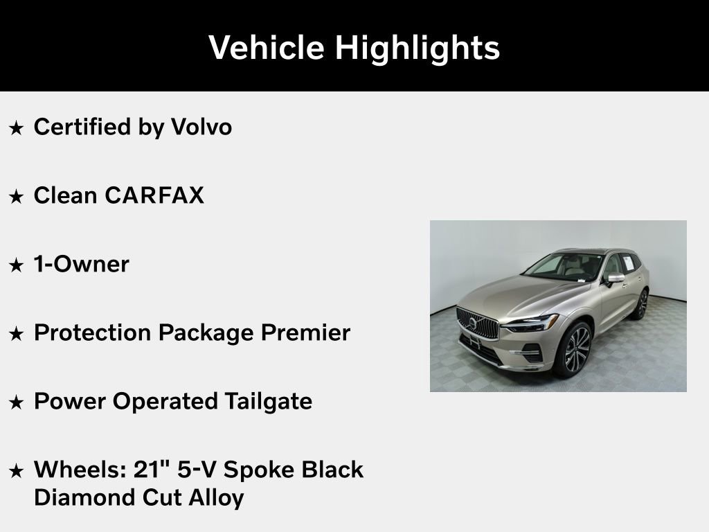 Certified 2023 Volvo XC60 B5 Ultimate w/ Protection Package Premier image 5