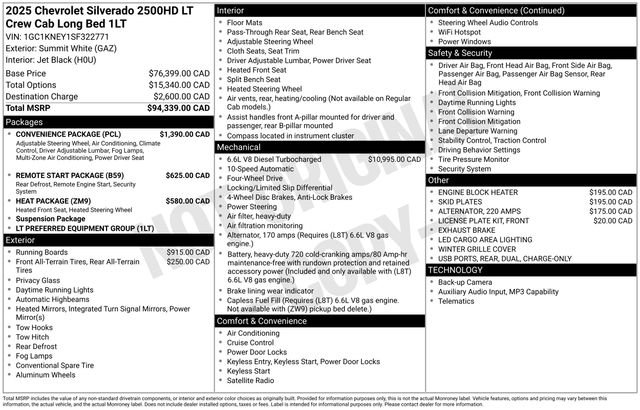 Used 2025 Chevrolet Silverado 2500 LT w/ Convenience Package AWD/4WD image 14