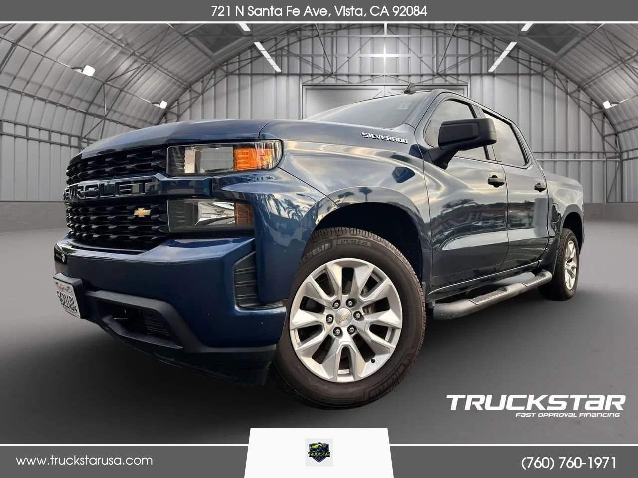 Used 2020 Chevrolet Silverado 1500 Custom w/ Custom Value Package RWD image 1