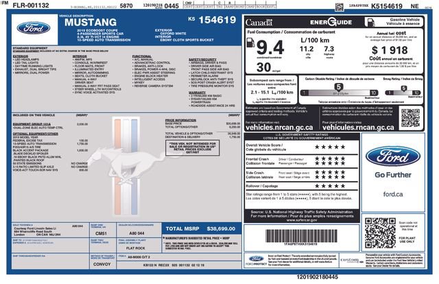 Used 2019 Ford Mustang Coupe w/ Equipment Group 101A video 2