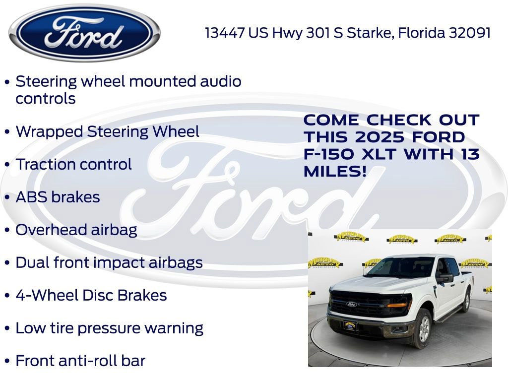 New 2025 Ford F150 XLT w/ Equipment Group 301A Standard image 25