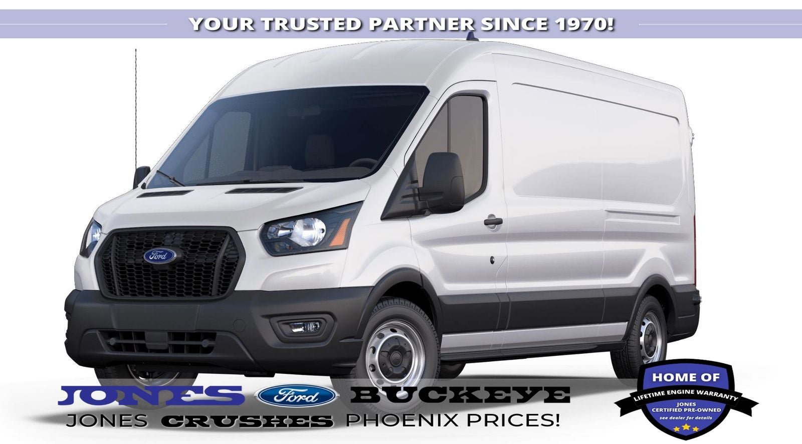 New 2025 Ford Transit 250 148 Medium Roof w/ Interior Upgrade Package RWD image 1