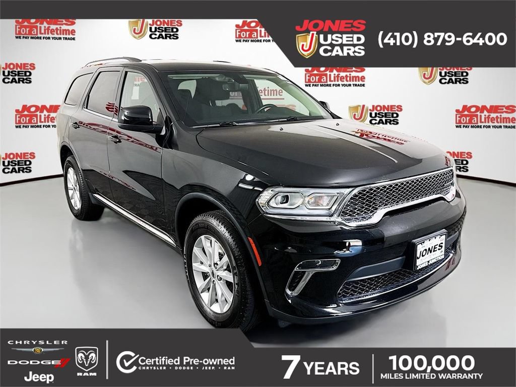 Used 2022 Dodge Durango SXT AWD/4WD image 1