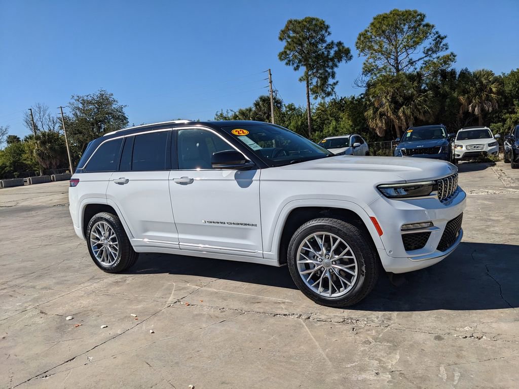 Used 2022 Jeep Grand Cherokee Summit w/ Luxury Tech Group V image 3