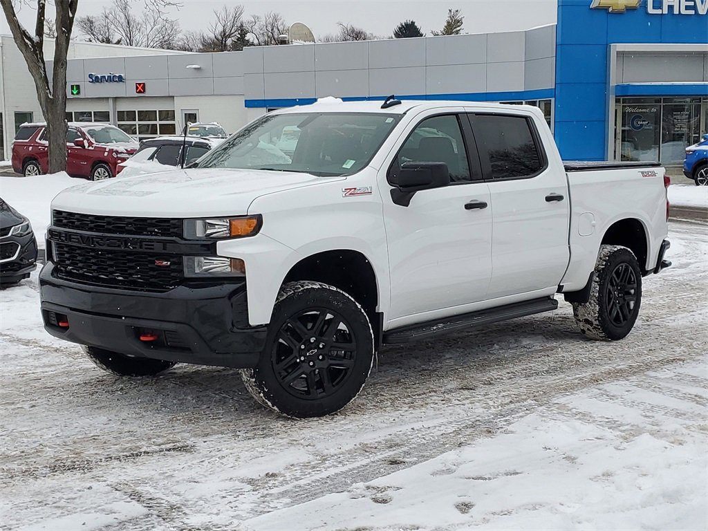 Certified 2021 Chevrolet Silverado 1500 Custom Trail Boss w/ LPO, Dark Essentials Package image 1