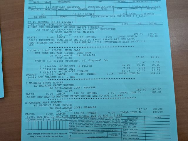Used 2024 Chrysler Pacifica Touring-L FWD image 40