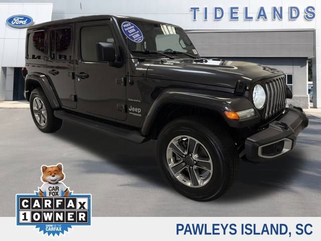 Used 2020 Jeep Wrangler Unlimited Sahara image 1