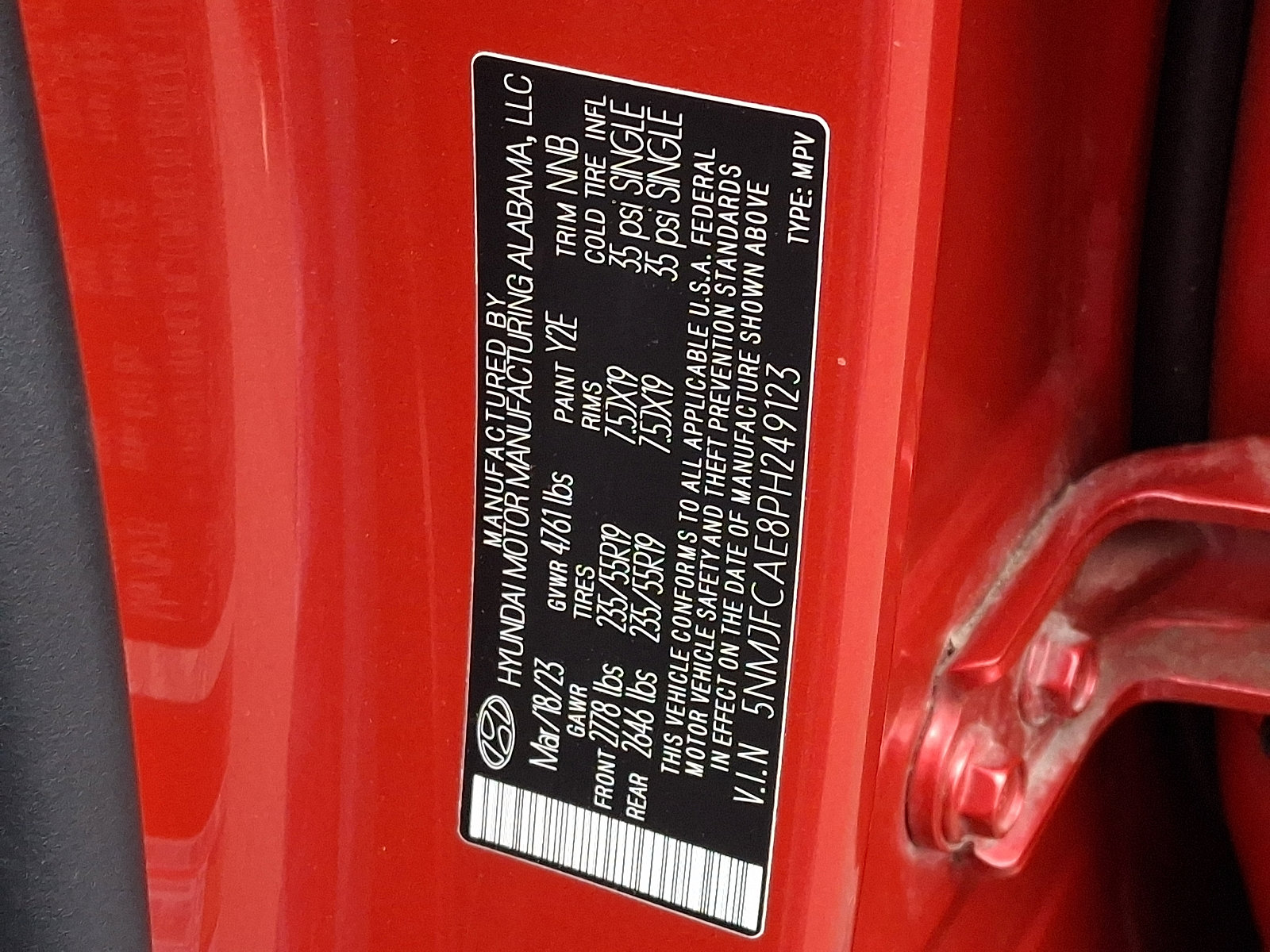 Certified 2023 Hyundai Tucson SEL w/ Convenience Package AWD/4WD image 29