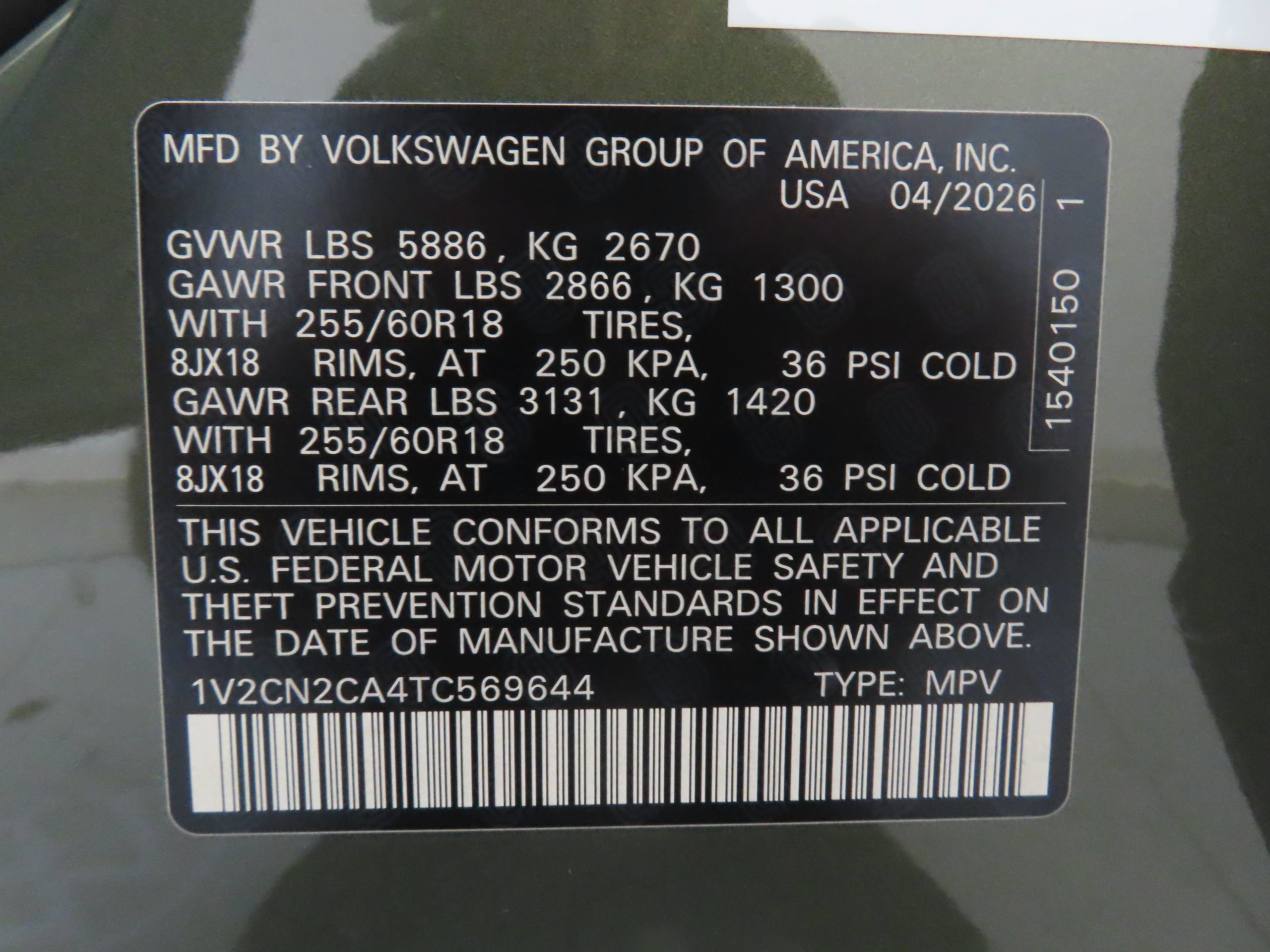 New 2026 Volkswagen Atlas Peak Edition AWD/4WD image 29