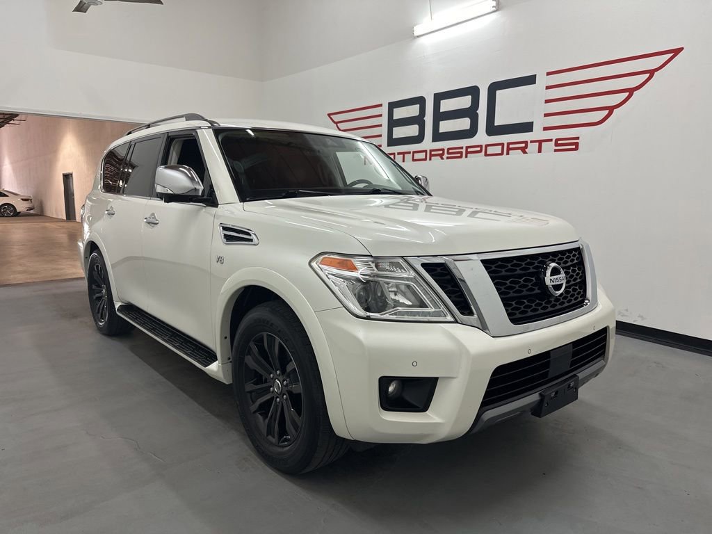 Used 2019 Nissan Armada Platinum w/ Interior Lighting Package RWD image 1