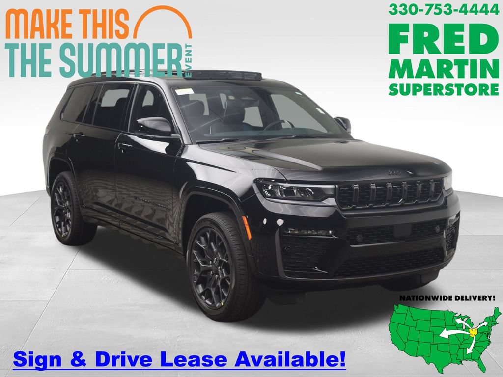 New 2026 Jeep Grand Cherokee L Summit w/ Obsidian Package