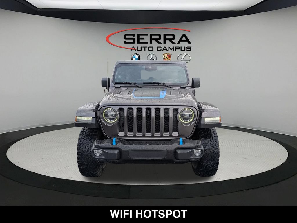 Used 2021 Jeep Wrangler Unlimited Rubicon 4xe w/ Steel Bumper Group AWD/4WD image 9