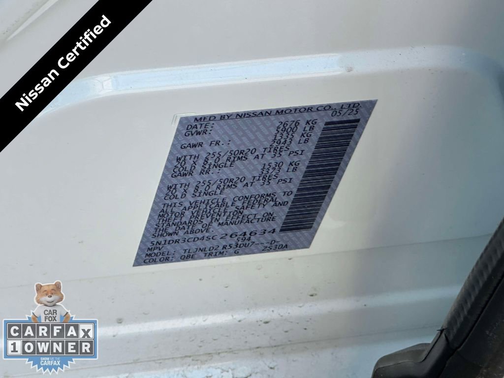 Certified 2025 Nissan Pathfinder SL w/ SL Premium Package image 24