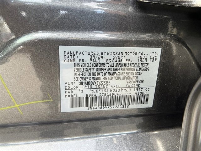 New 2025 Nissan Sentra SR w/ SR Premium Package image 28