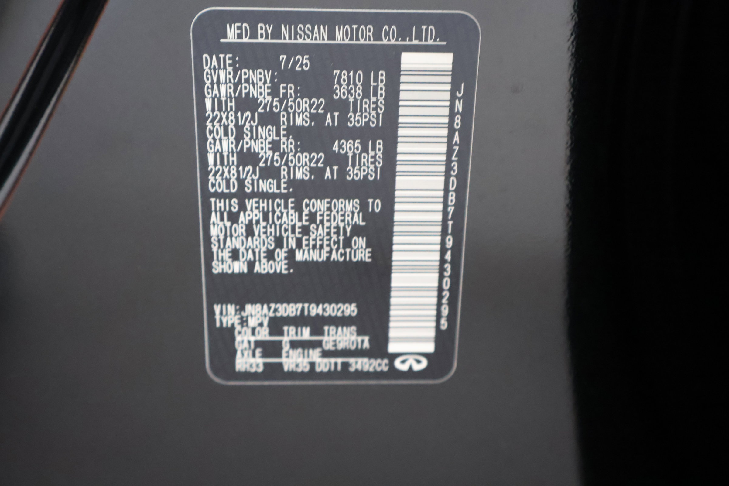 New 2026 INFINITI QX80 4WD image 32