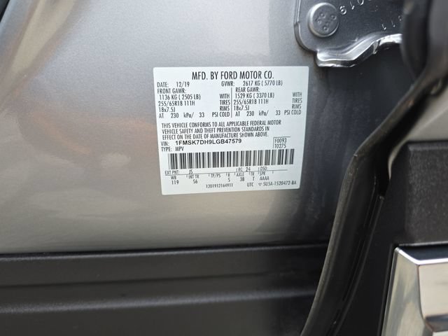 Used 2020 Ford Explorer XLT w/ Equipment Group 202A RWD image 37