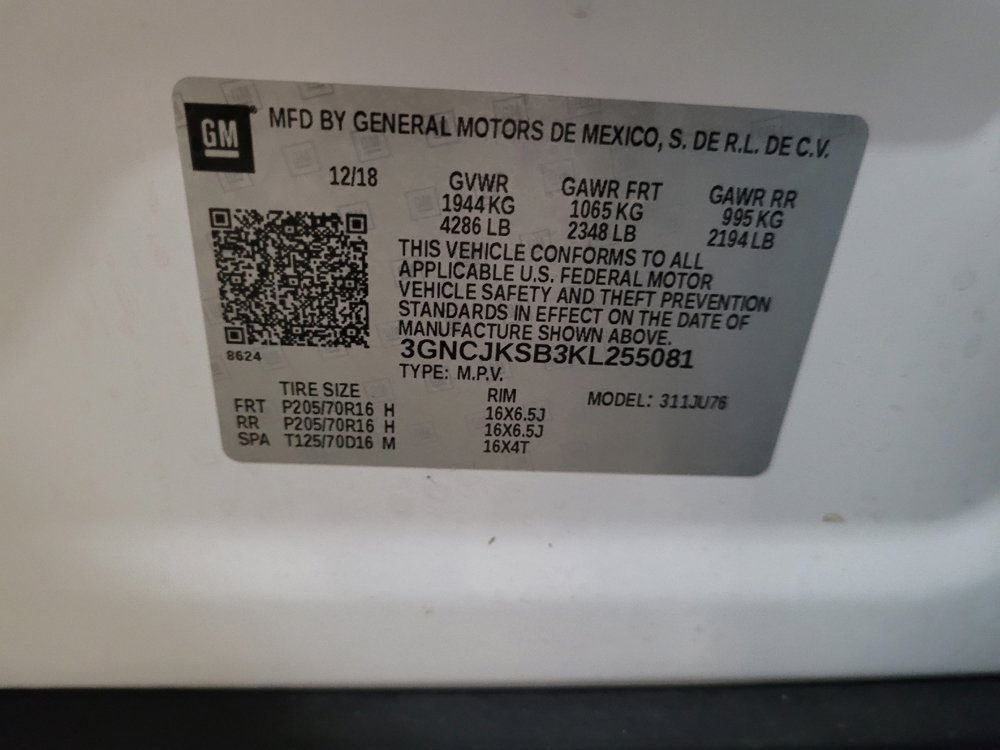 Used 2019 Chevrolet Trax LS w/ Tint and Cruise Package image 33