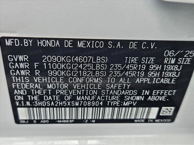 New 2025 Acura ADX A-Spec image 17