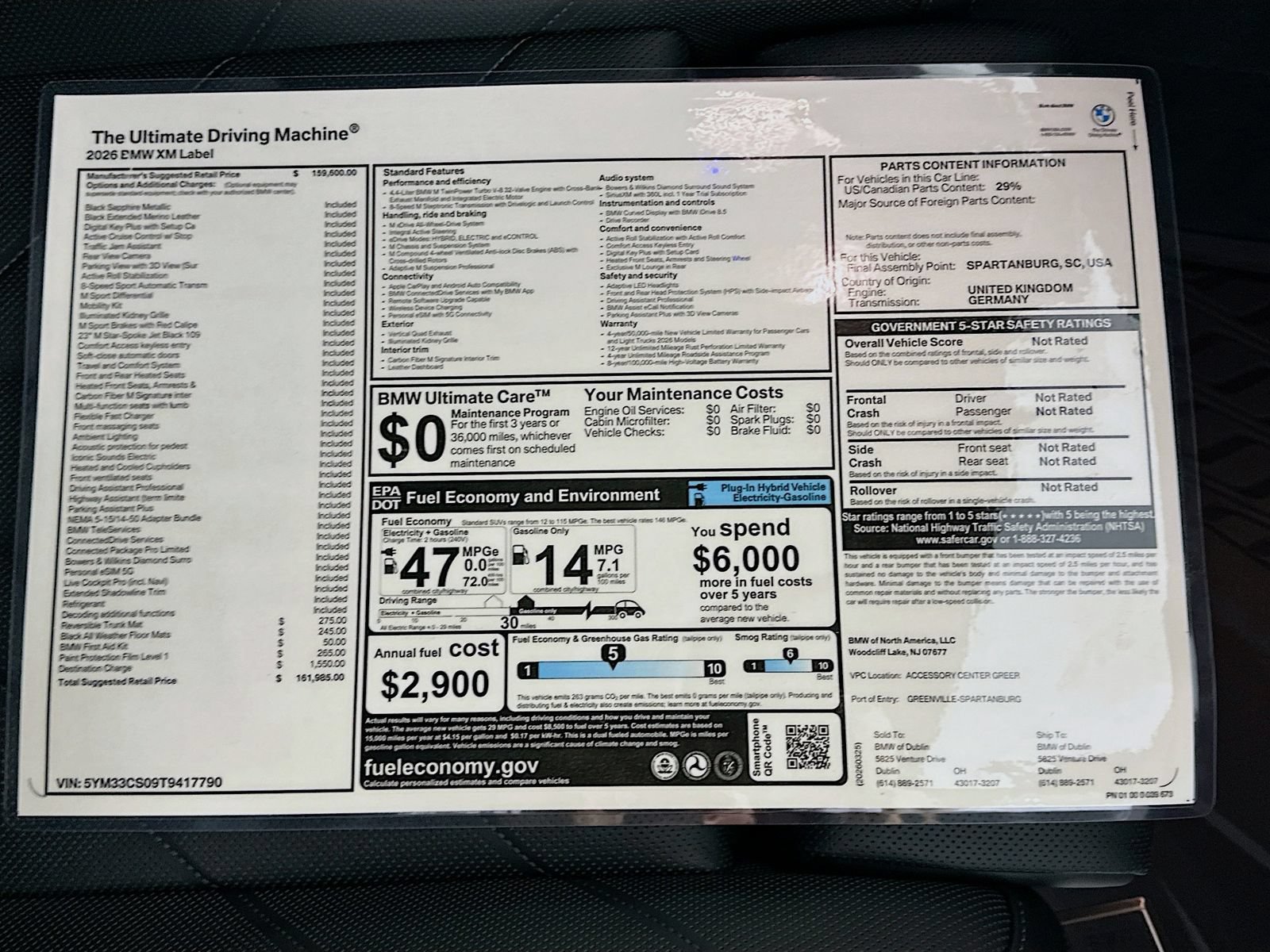 New 2026 BMW XM Label Red AWD/4WD image 47