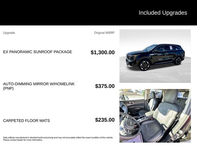 Certified 2025 Kia Sorento EX w/ EX Panoramic Sunroof Package image 5