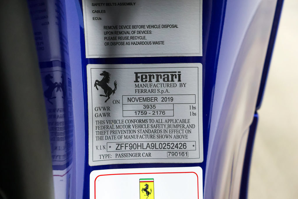 Used 2020 Ferrari 488 Pista Coupe RWD image 81