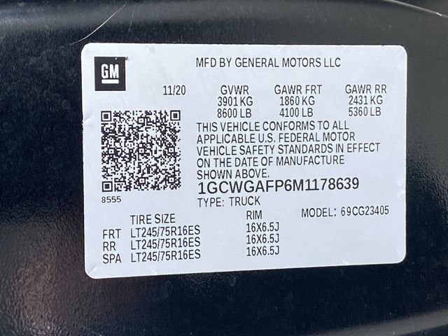 Used 2021 Chevrolet Express 2500 w/ Driver Convenience Package image 37