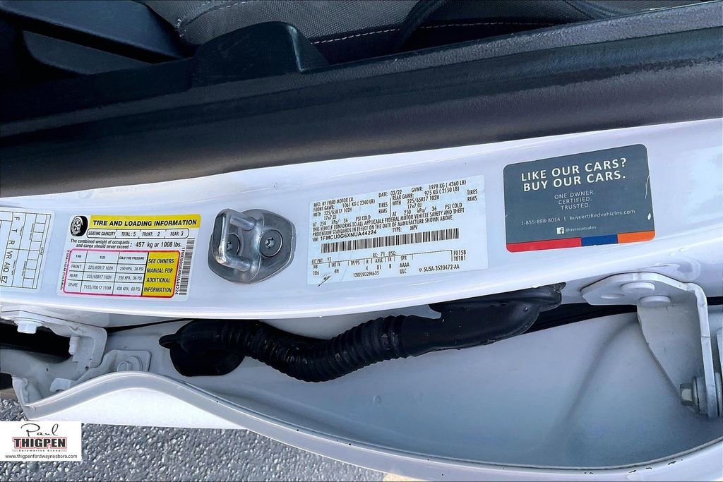 Certified 2022 Ford Escape SE image 33