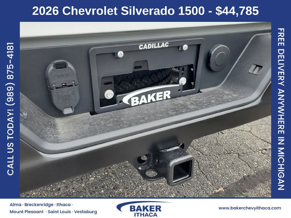 New 2026 Chevrolet Silverado 1500 W/T w/ Trailering Package AWD/4WD image 24