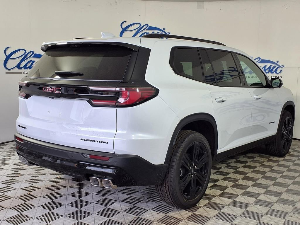 New 2026 GMC Acadia Elevation w/ Black Edition FWD image 8