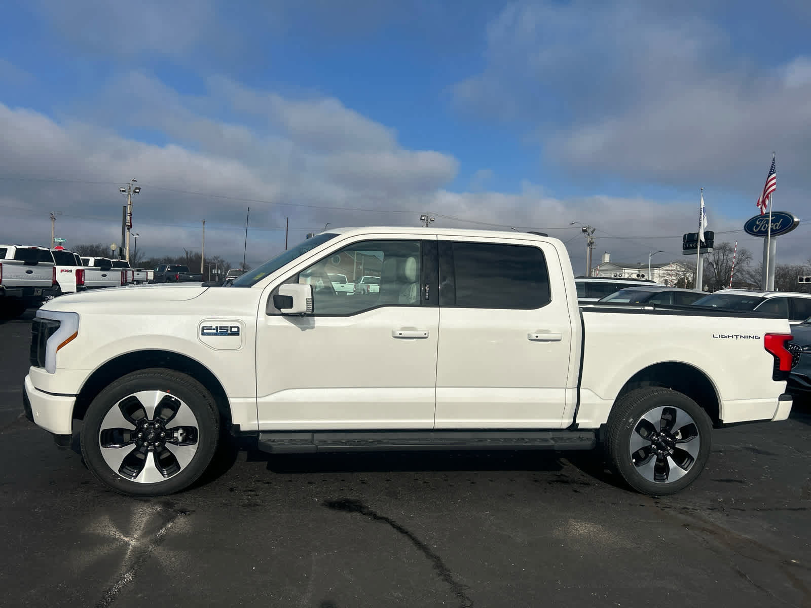 New 2025 Ford F150 Lightning Platinum image 1