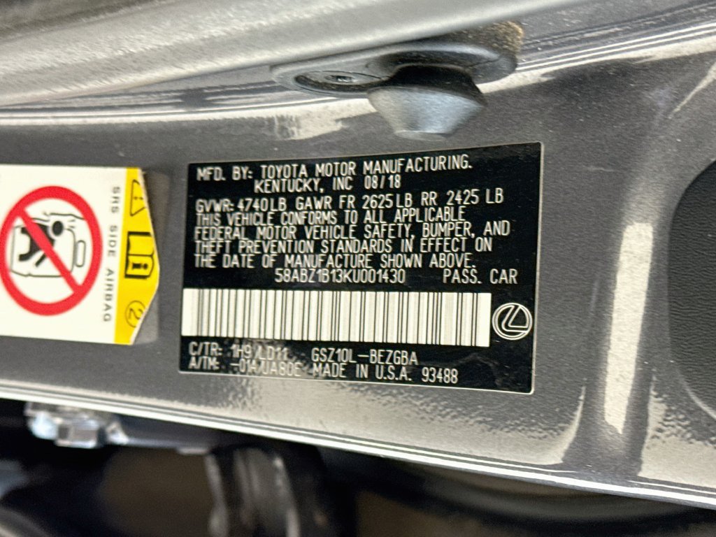Used 2019 Lexus ES 350 w/ Premium Package FWD image 35