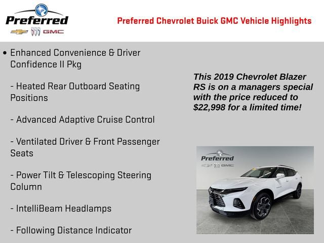 Certified 2019 Chevrolet Blazer RS image 4