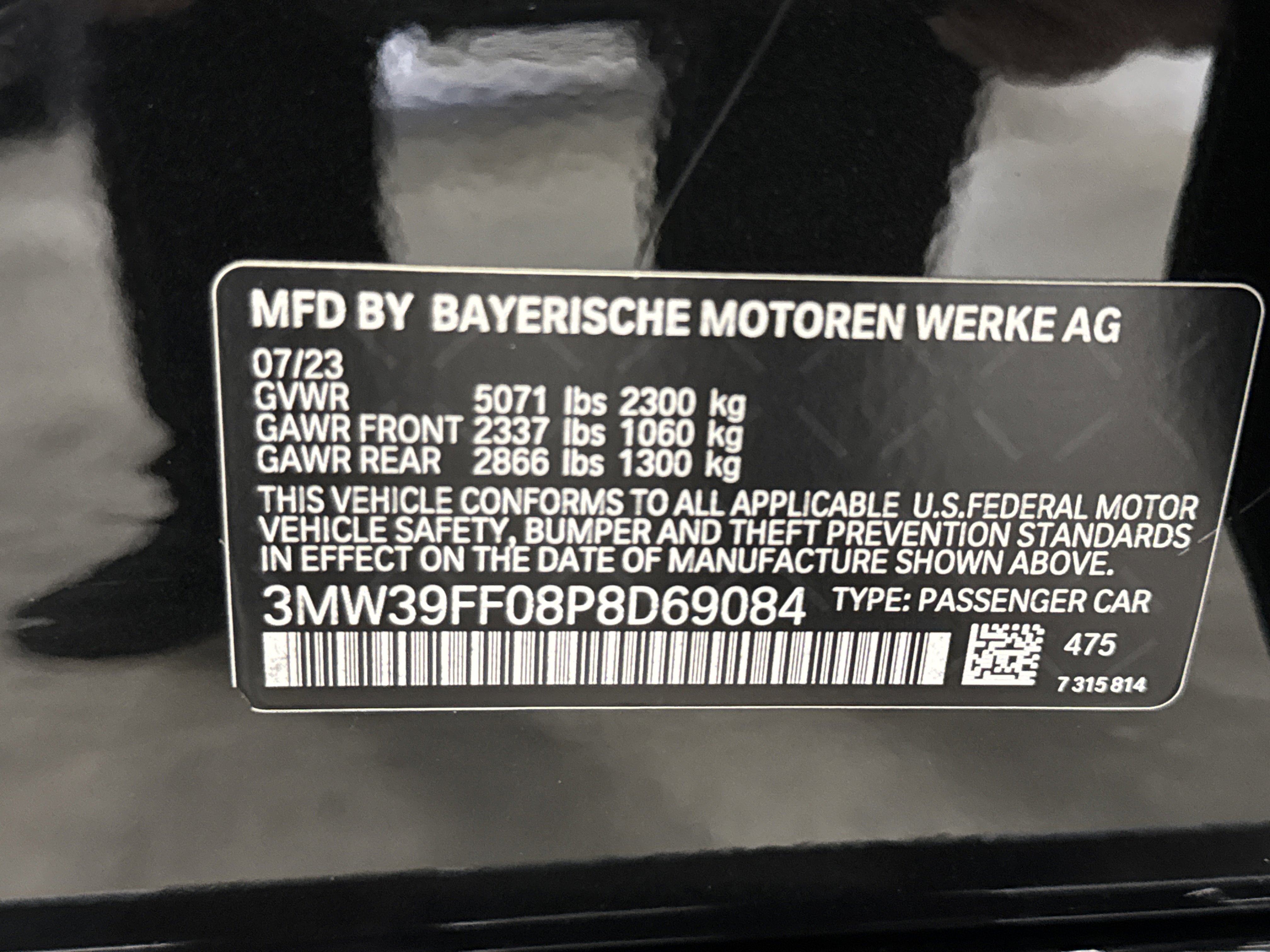 Used 2023 BMW 330e w/ Driving Assistance Package RWD image 37