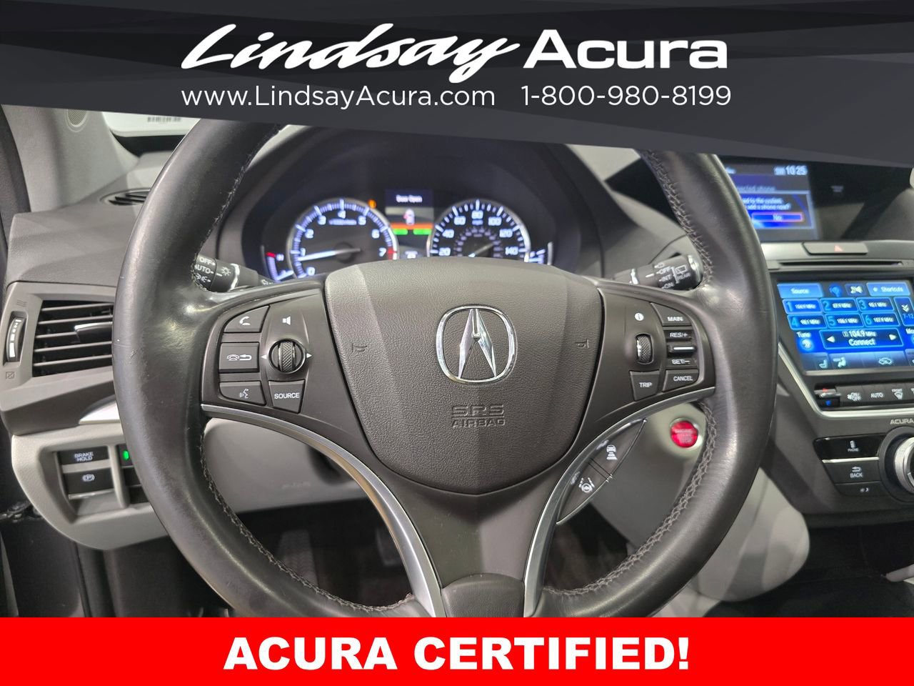 Certified 2017 Acura MDX SH-AWD image 16