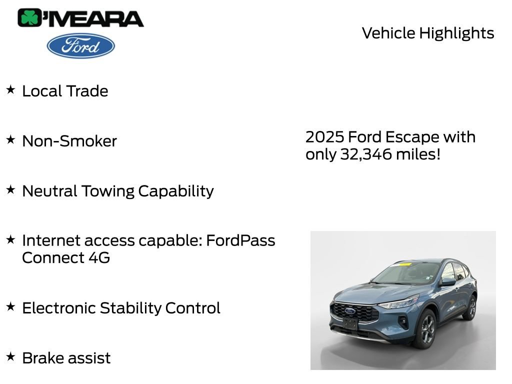 Used 2025 Ford Escape ST-Line Select AWD/4WD image 7