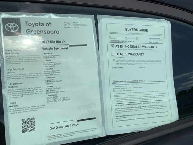 Used 2017 Kia Rio LX FWD image 31