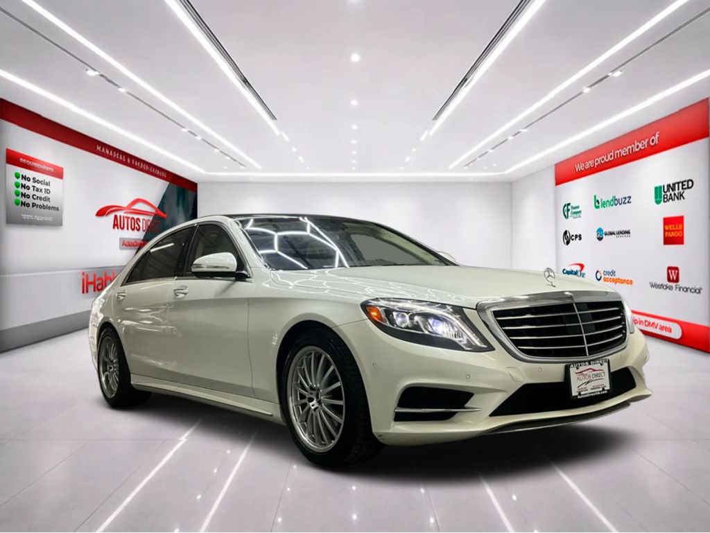 Used 2016 Mercedes-Benz S 550 4MATIC Sedan w/ Sport Package image 2