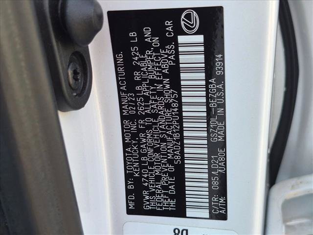Used 2023 Lexus ES 350 w/ Premium Package FWD image 22