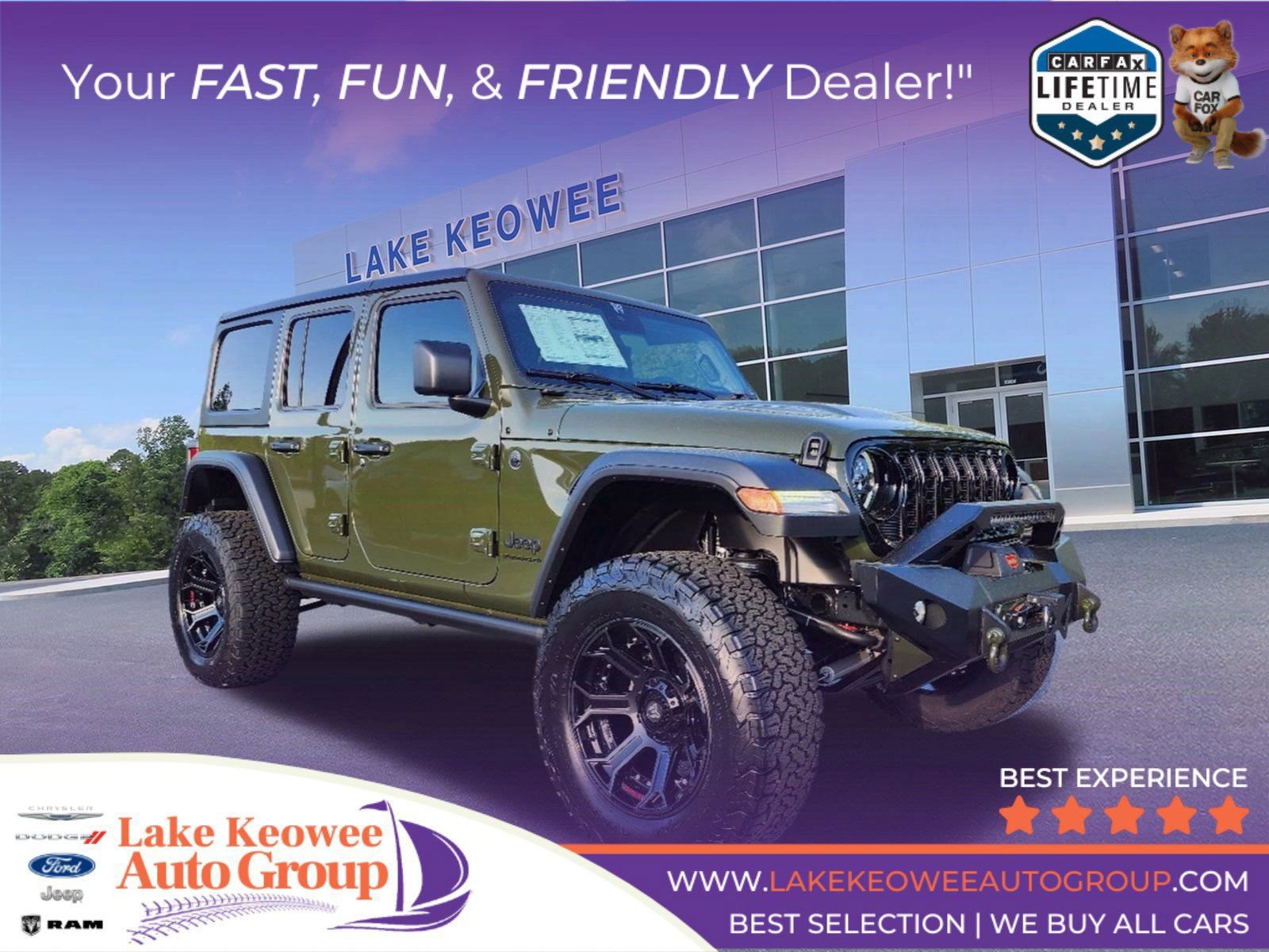 Used 2024 Jeep Wrangler Unlimited Sport video 1