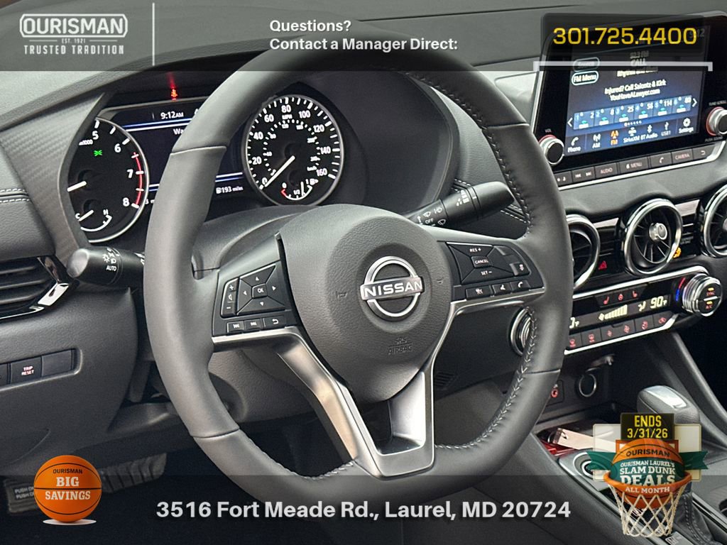 New 2025 Nissan Sentra SV w/ All-Weather Package image 10