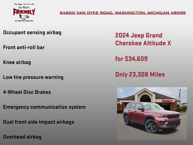 Used 2024 Jeep Grand Cherokee Altitude image 25