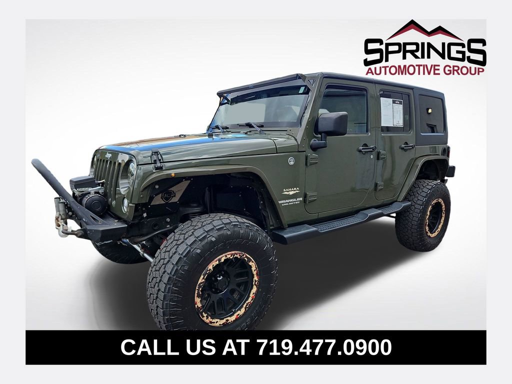 Used 2015 Jeep Wrangler Unlimited Sahara w/ Dual Top Group