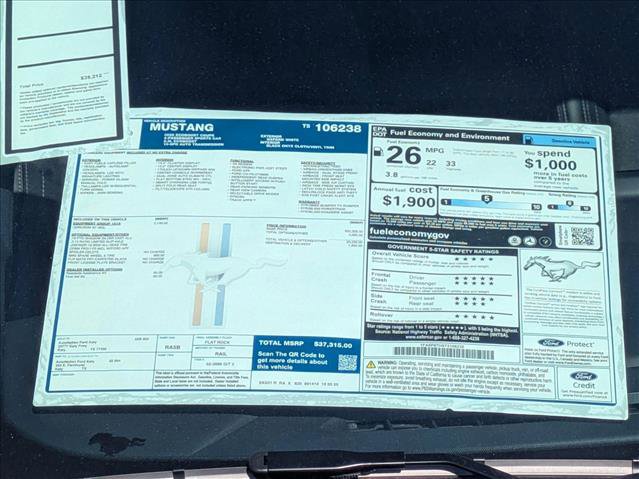 New 2026 Ford Mustang Coupe image 17