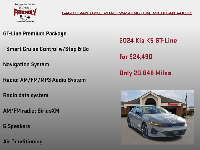 Used 2024 Kia K5 GT-Line image 10