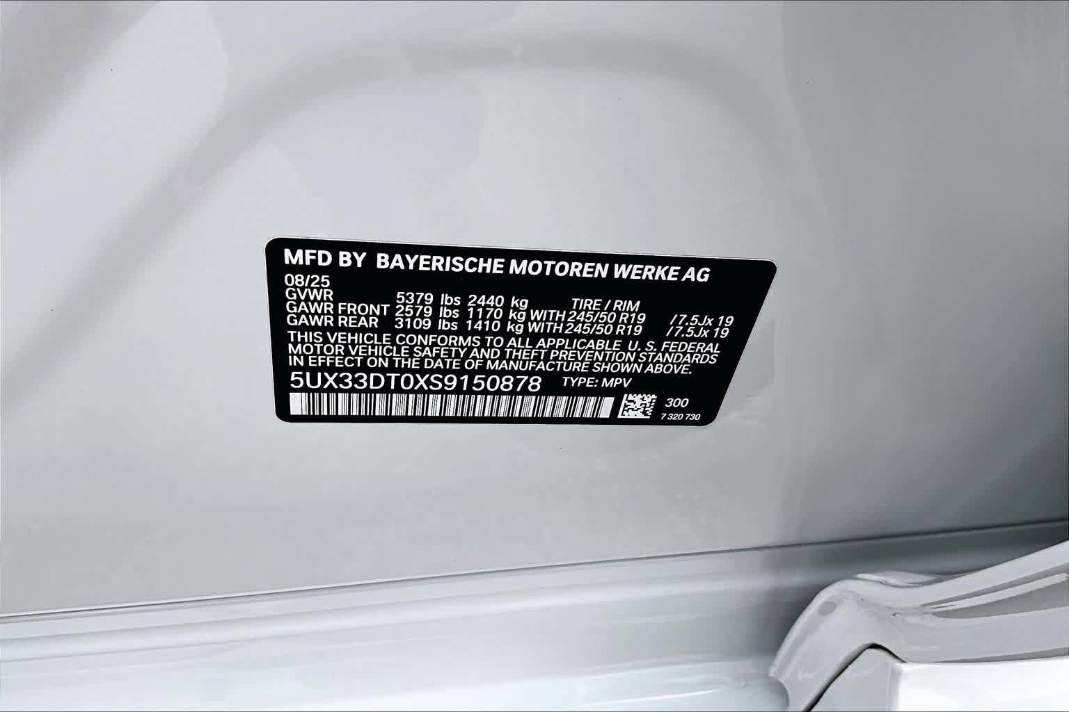 Certified 2025 BMW X4 xDrive30i AWD/4WD image 39