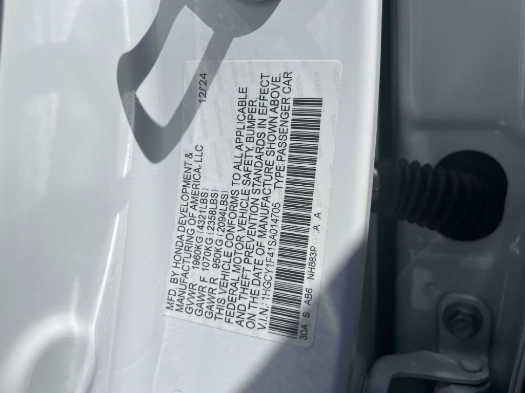 Certified 2025 Honda Accord SE image 20