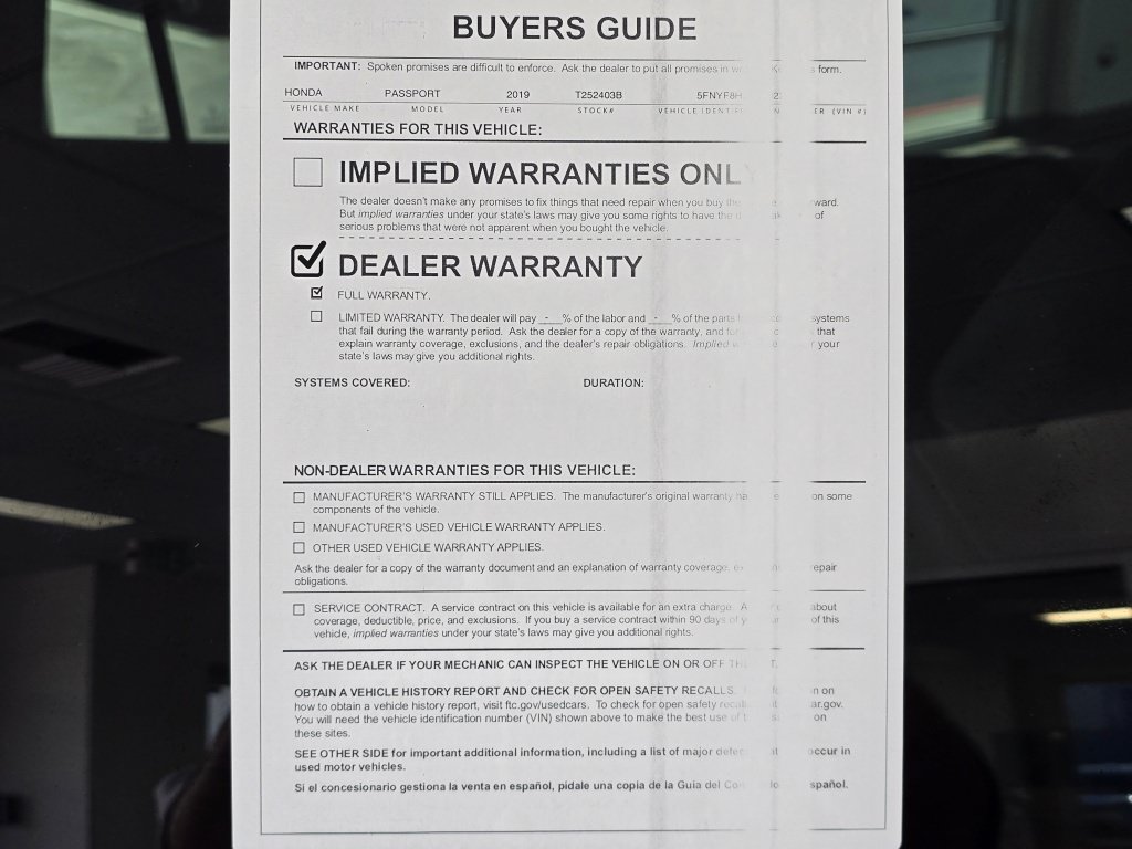 Used 2019 Honda Passport EX-L image 46