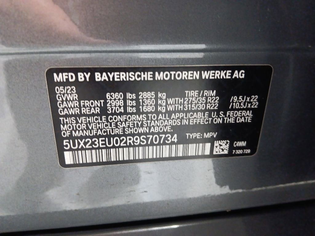 Certified 2024 BMW X5 xDrive40i w/ M Sport Package AWD/4WD image 10